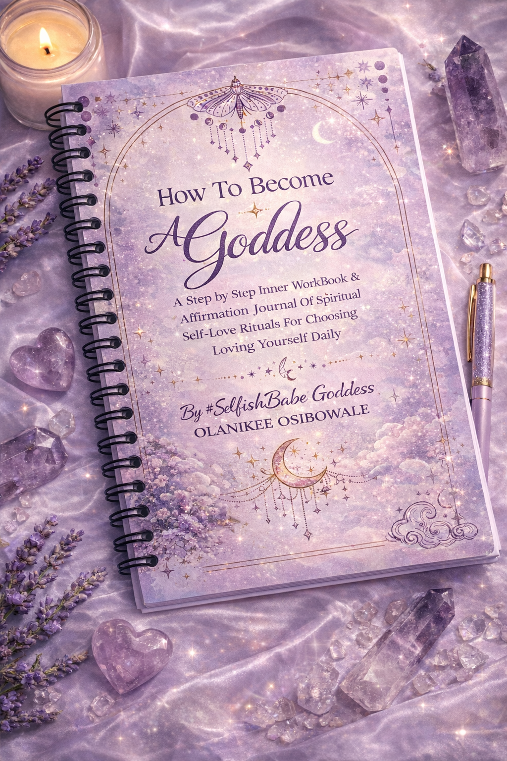 How To Become A Goddess: A Step by Step   Inner Work Book & Affirmation Journal of Spiritual Self-Love Rituals For Choosing & Loving Yourself Daily